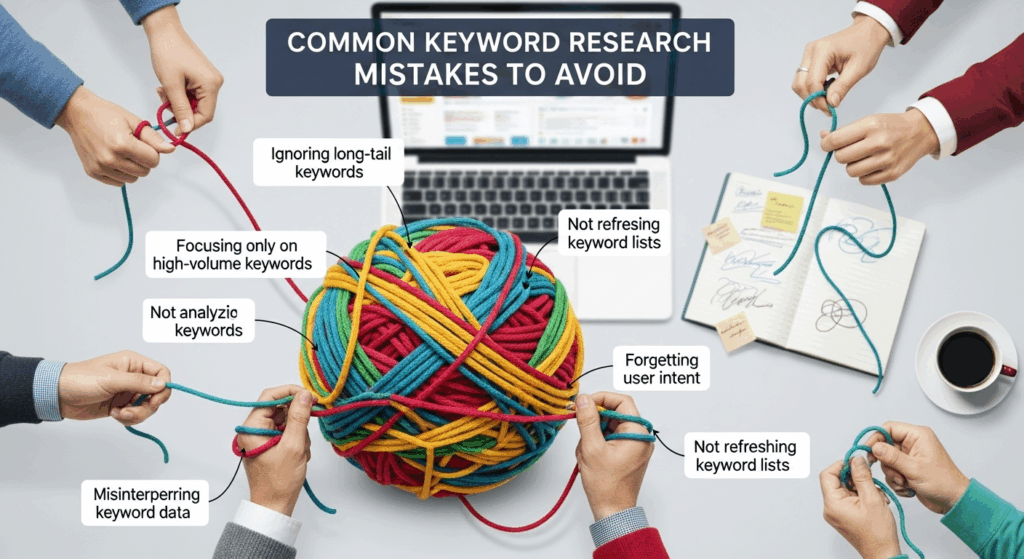  Common Keyword Research Mistakes to Avoid